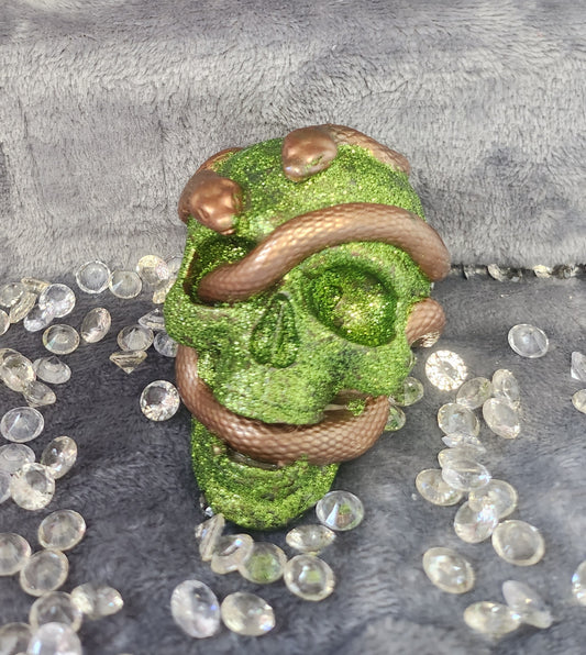 3D Snake 'n' Skull Ornament