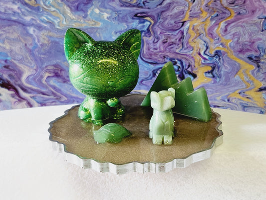 Crystal Bear - Aventurine