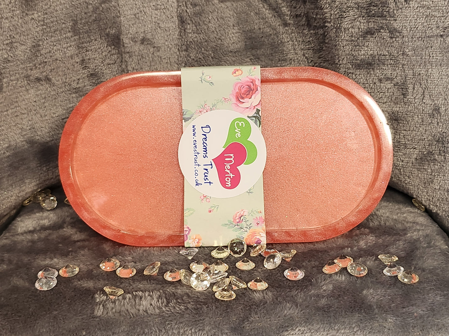 Resin Oval Jewellery Tray